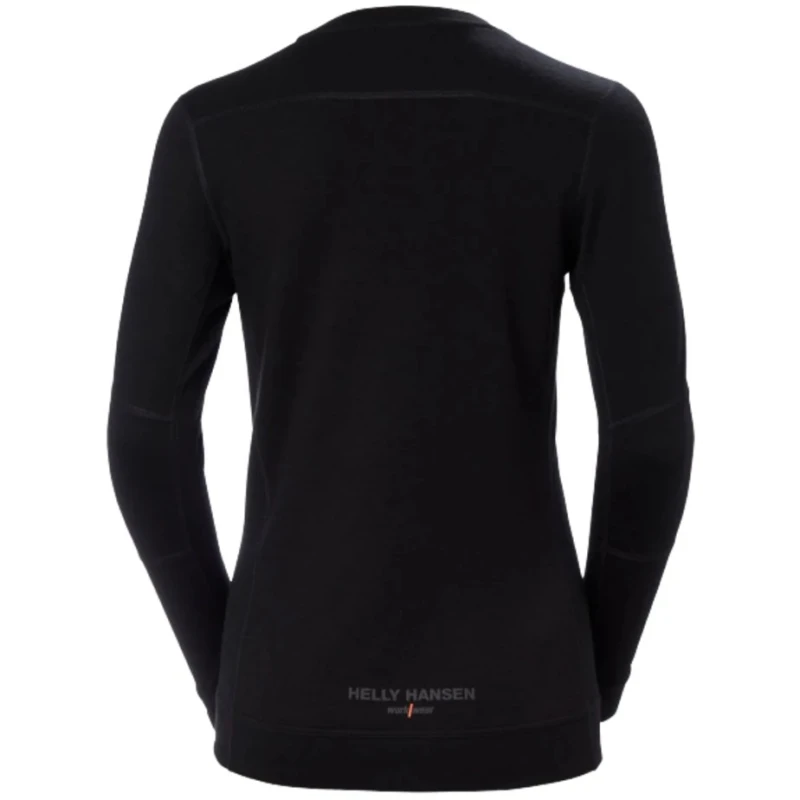 Helly Hansen Long Thermal Shirt XS Black 57% Merino 43% Polypropylene 75209_990-XS