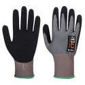 Portwest Grey Polyester Cut Resistant Gloves Size 6 with Nitrile Foam Coating CT45G8RXS