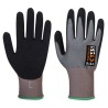 Portwest Grey Polyester Cut Resistant Gloves Size 6 with Nitrile Foam Coating CT45G8RXS