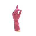 Unigloves Allsafe Pink Latex Work Gloves Size 8 G941S-M
