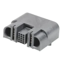 Molex Right Angle PCB Socket 5 Row 2 Pitch Through Hole 125 V 80 A 214114-0002