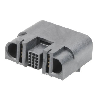 Molex Right Angle PCB Socket 5 Row 2 Pitch Through Hole 125 V 80 A 214114-0002