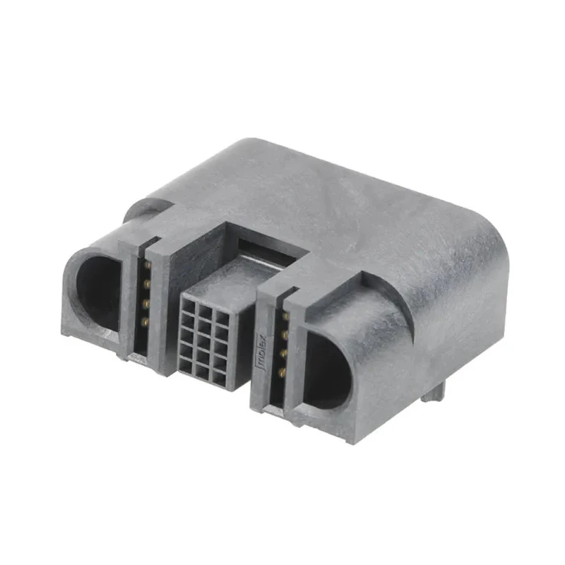 Molex Right Angle PCB Socket 5 Row 2 Pitch Through Hole 125 V 80 A 214114-0002