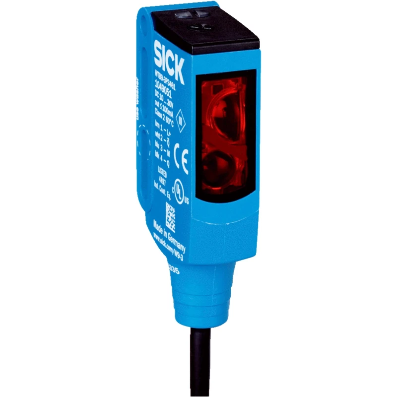 SICK Background Suppression Photoelectric Sensor Block Type 20 mm to 350 mm Detection Range PNP Output IP66 IP67 WTB9-3P1261
