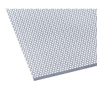 RS PRO Magnetic Perforated Galvanised Steel Metal Sheet 1 m x 500 mm x 0.7 mm Thick 210-3678