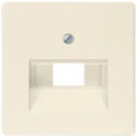 Siemens RJ45 Thermoplastic White Cover Plate Screw Mount 55mm Height 