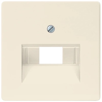 Siemens RJ45 Thermoplastic White Cover Plate Screw Mount 55mm Height 