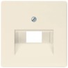 Siemens RJ45 Thermoplastic White Cover Plate Screw Mount 55mm Height