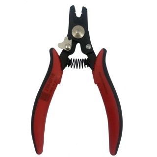 RS PRO Comfort Grip Wire Stripper, Stripping Range 0.5 mm, Overall Length 145mm, Carbon Steel, Anti-Reflection 238-0716