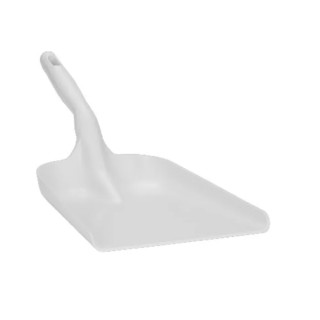 Vikan Hand Shovel Blade Width 271 mm, Handle Length 550 mm, Polypropylene, White 56745