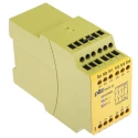 Pilz Safety Relay, 3 Safety Contacts, 1 Auxiliary Contact, DIN Rail Mount, 110V AC/DC and 24V AC/DC Coil Voltage 774314