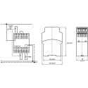 Pilz Safety Relay, 3 Safety Contacts, 1 Auxiliary Contact, DIN Rail Mount, 110V AC/DC and 24V AC/DC Coil Voltage 774314