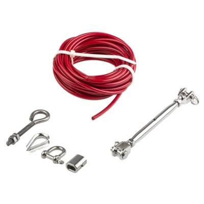 RS PRO Rope Pull Switch Cable 3.2 mm Diameter, 5 m Length 239-6757