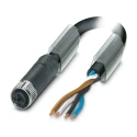 Phoenix Contact Sensor Actuator Cable Male 4 Way M12 to Female 4 Way, PVC Jacket, 5 m, 63V 1089972