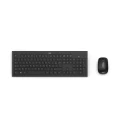 Hama Wireless Standard Keyboard & Mouse Set AZERTY (France) Black F2182664