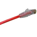 Decelect Cat5e Ethernet Cable 0.5 m, Unshielded, Red PVC 