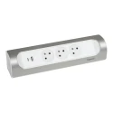 Legrand 3 Socket Type E Extension Lead 16A 3680W Shock Resistant IK 04 049409