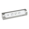 Legrand 3 Socket Type E Extension Lead 16A 3680W Shock Resistant IK 04 049409