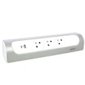 Legrand 3 Socket Type E Extension Lead 16A 3680W Shock Resistant IK 04 049409