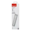 Legrand 3 Socket Type E Extension Lead 16A 3680W Shock Resistant IK 04 049409