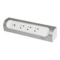 Legrand 3 Socket Type E Extension Lead 16A 3680W Shock Resistant IK 04 049409