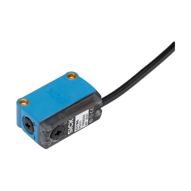 SICK Background Suppression Photoelectric Sensor Block Style 5 mm to 250 mm Detection Range PNP Output IP67 GTB6-P5211