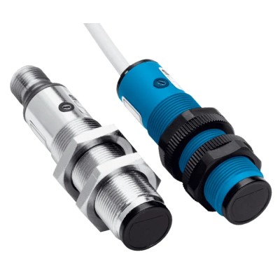 SICK Background Suppression Photoelectric Sensor Barrel Sensor 2 mm to 100 mm NPN/PNP 30V DC 100mA IP67 