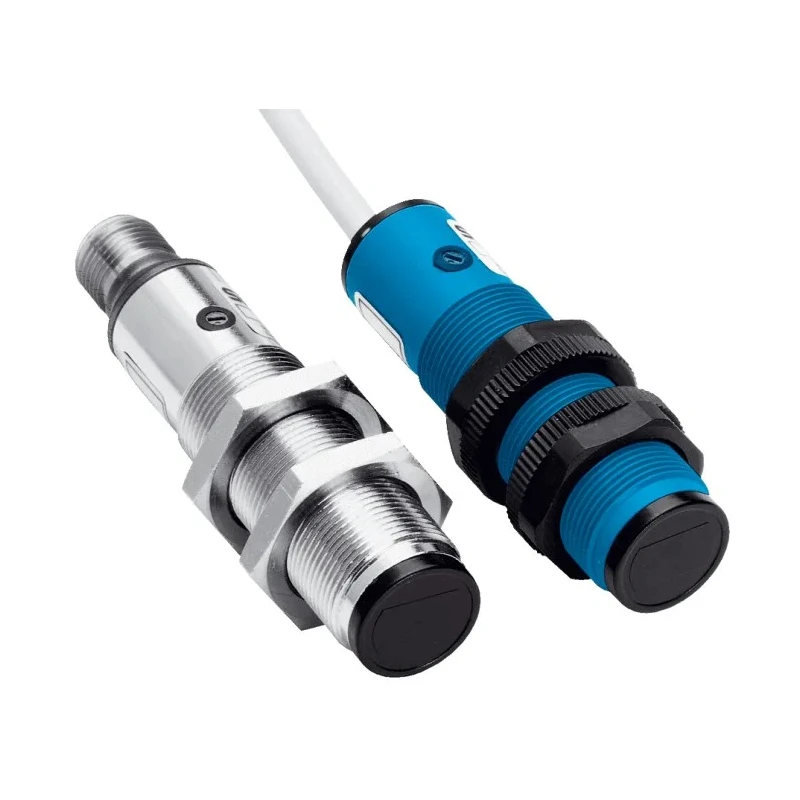SICK Background Suppression Photoelectric Sensor Barrel Sensor 2 mm to 100 mm NPN/PNP 30V DC 100mA IP67 