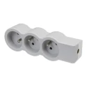 Legrand 3 Socket Type E Extension Lead 16A 3680W Impact Resistance IK04 049496