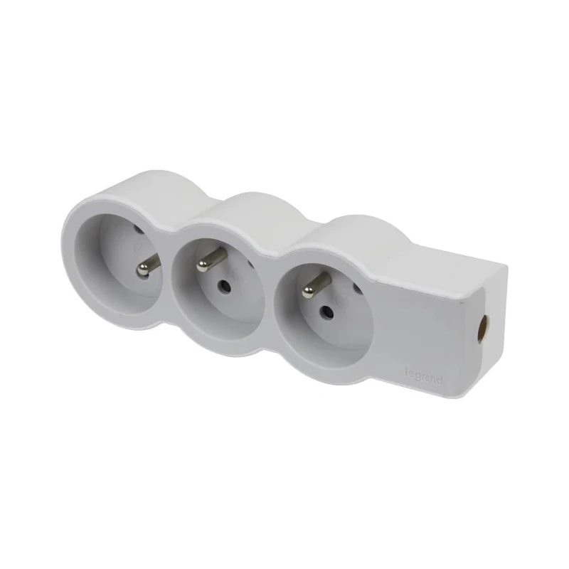 Legrand 3 Socket Type E Extension Lead 16A 3680W Impact Resistance IK04 049496
