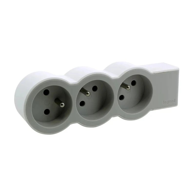 Legrand 3 Socket Type E Extension Lead 16A 3680W Impact Resistance IK04 049496