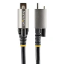 StarTech.com USB 3.1 Male USB 3.2 Type C to Male USB 3.2 Type C Cable Black 1m USB31CCTLKV1M