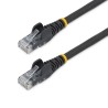 StarTech.com Cat6 Ethernet Cable 4 Core Stranded Copper LSZH Jacket Black 15m N6LPATCH15MBK