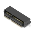 TE Connectivity M.2 NGFF Series Right Angle Edge Connector Female Surface Mount 67 Contacts 0.5 mm Pitch 2 Row 2199230-4