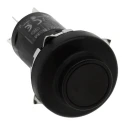 Idec MW Series Panel Mount Black Flush Push Button Switch DPDT IP66 MW1B-A12B