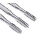 Dormer M8 Thread M Standard Machine Tap Set, 3-Piece HSS Coarse Straight Flute, ISO 529 E500M8NO6