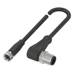 BALLUFF Female 4 Way Straight to Male 4 Way M12 Sensor Actuator Cable 5 m BCC03K6