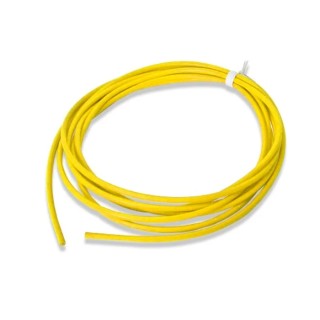 Mueller Electric Coolflex 45 Series Yellow 5.26 mm² Silicone Hook Up Wire 600V 3.05 m WI-M-10-10-4