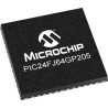 Microchip 16 bit PIC Microcontroller, PIC24FJ64GP205-I/M4, 32 MHz, 64kB FLASH, 8kB RAM, 48-Pin UQFN