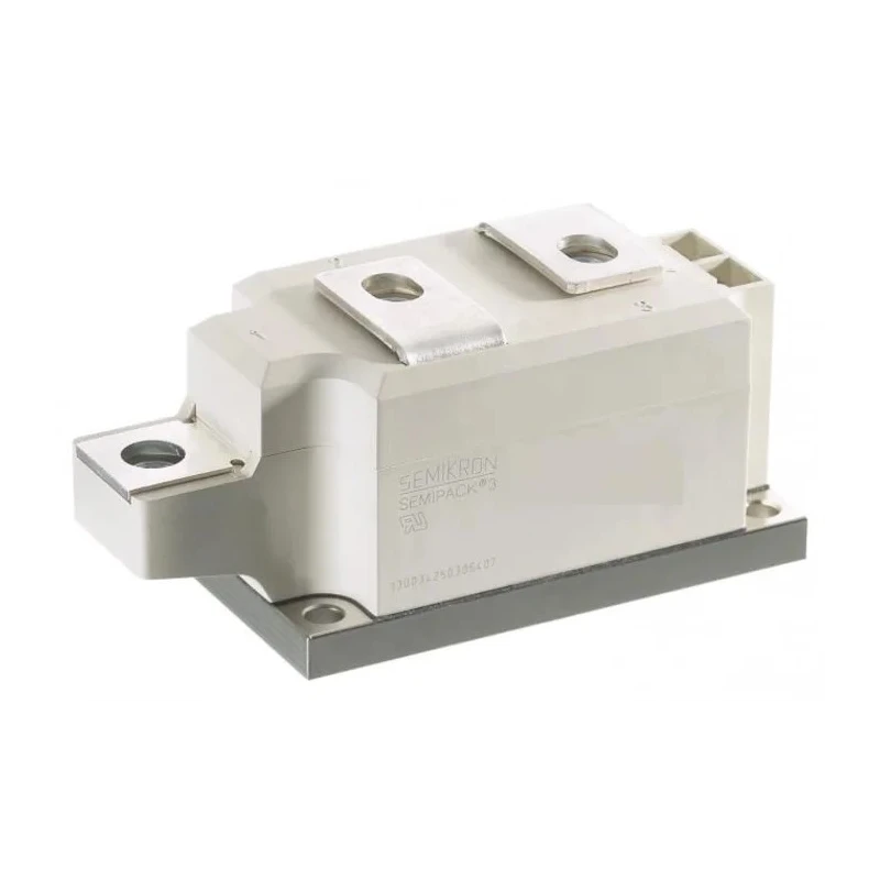 Semikron Danfoss 1600 V 380 A Rectifier Diode Module Panel Mount A-78 Package SKKD 380/16