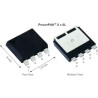 Vishay N-Channel MOSFET, 375 A Maximum Continuous Drain Current, 40 V Drain Source Voltage, 4-Pin PowerPAK SQJQ148E-T1_GE3