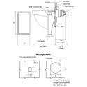 Southco Nylon Swell Latch Black 39mm Length 17mm Width 62mm Depth 334N Operating Tension 19-91-10