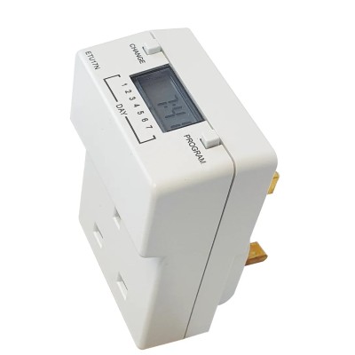 Timeguard Digital Plug In Timer 230V AC BS1363 Socket ETU17