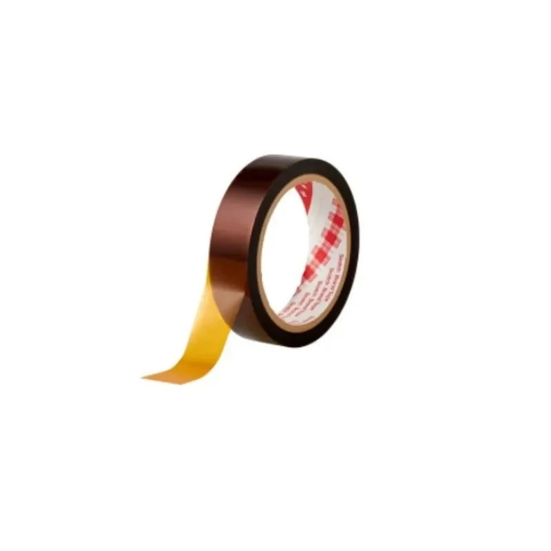 3M Amber Polyimide Film Electrical Tape 25.4mm Width x 33 Meter Length Silicone Adhesive 0.07mm Thickness 5413 25x33