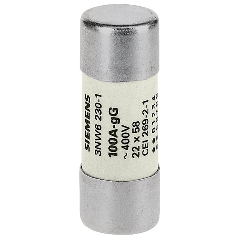 Siemens 80A F Cartridge Fuse 10 x 38 mm 600V gG SENTRON Series 3NW6224-1