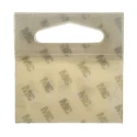 3M Clear Plastic Adhesive Hanger, 0.75 lb Weight Capacity, Pack of 50, Model 1075