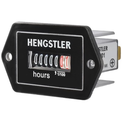 Hengstler 7 Digit Mechanical Hour Meter Counter 30V DC 0 636 001
