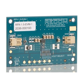 Recom Evaluation Board for RPX-1.5 Buck Regulator Module RPX-1.5-EVM-1