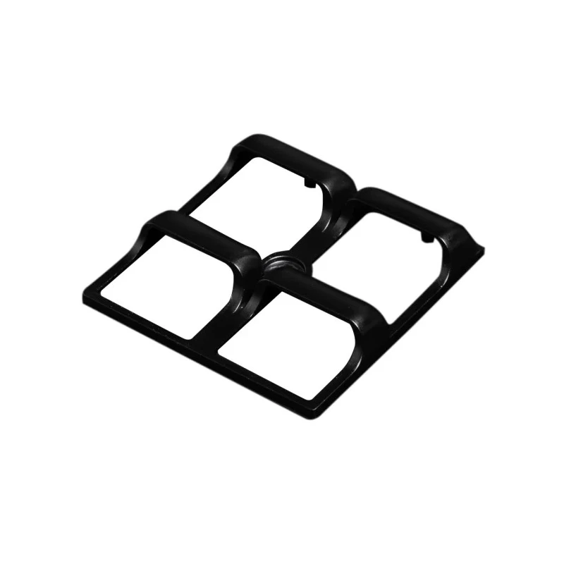 Ledil Strada Series LED Holder Black Polycarbonate Material with Screw Fastening C17677_STRADA-2X2-SHD-BLK