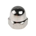 RS PRO Plain Stainless Steel Hex Nut M8, DIN 1588 248-4422